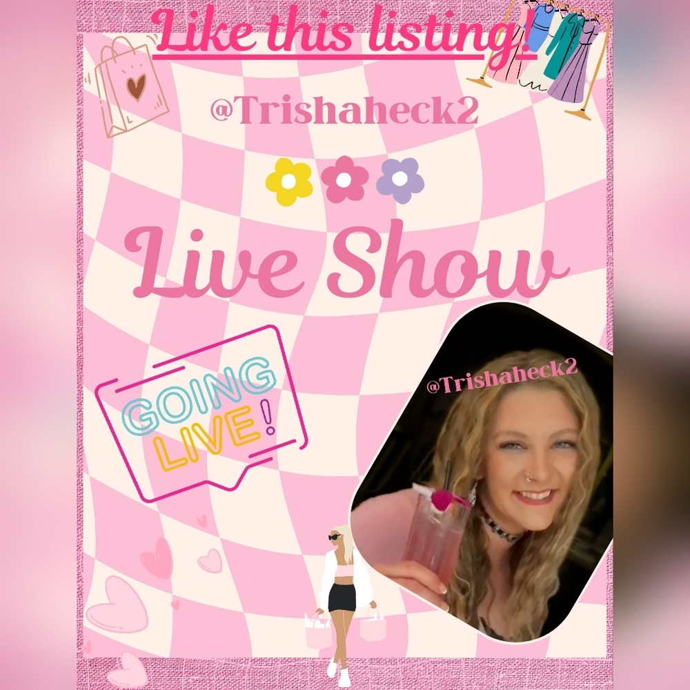 🩷 Live Show Flyer 🩷